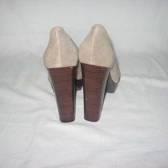 Steve Madden PDESII Suede Leather High Heel Shoes6 - Picture 3 of 7